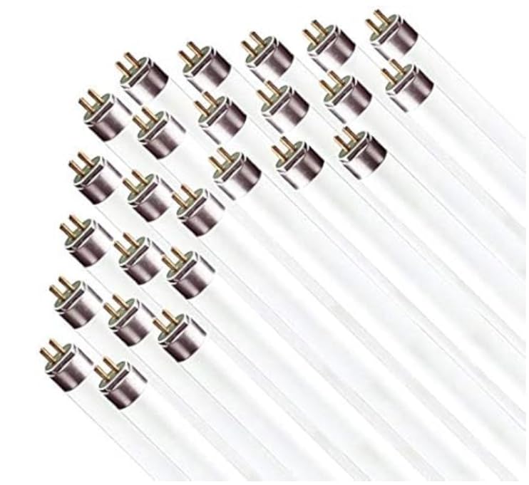 Circle daylight T8 bulbs 48in 25-pack illuminates spaces with bright daylight
