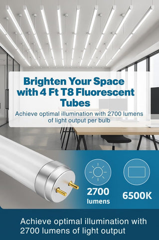 Circle F32T8 SP865 32W 6500K 48in bulb for high-clarity lighting