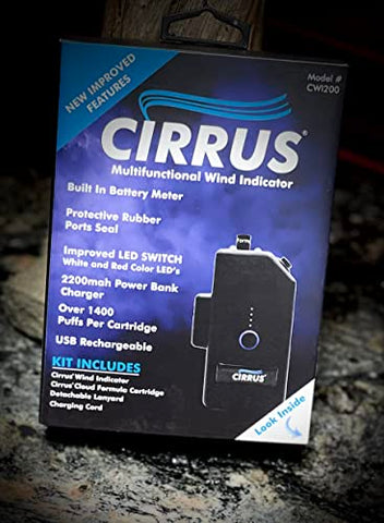 Cirrus built-in power bank keeps tools powered during long checks.