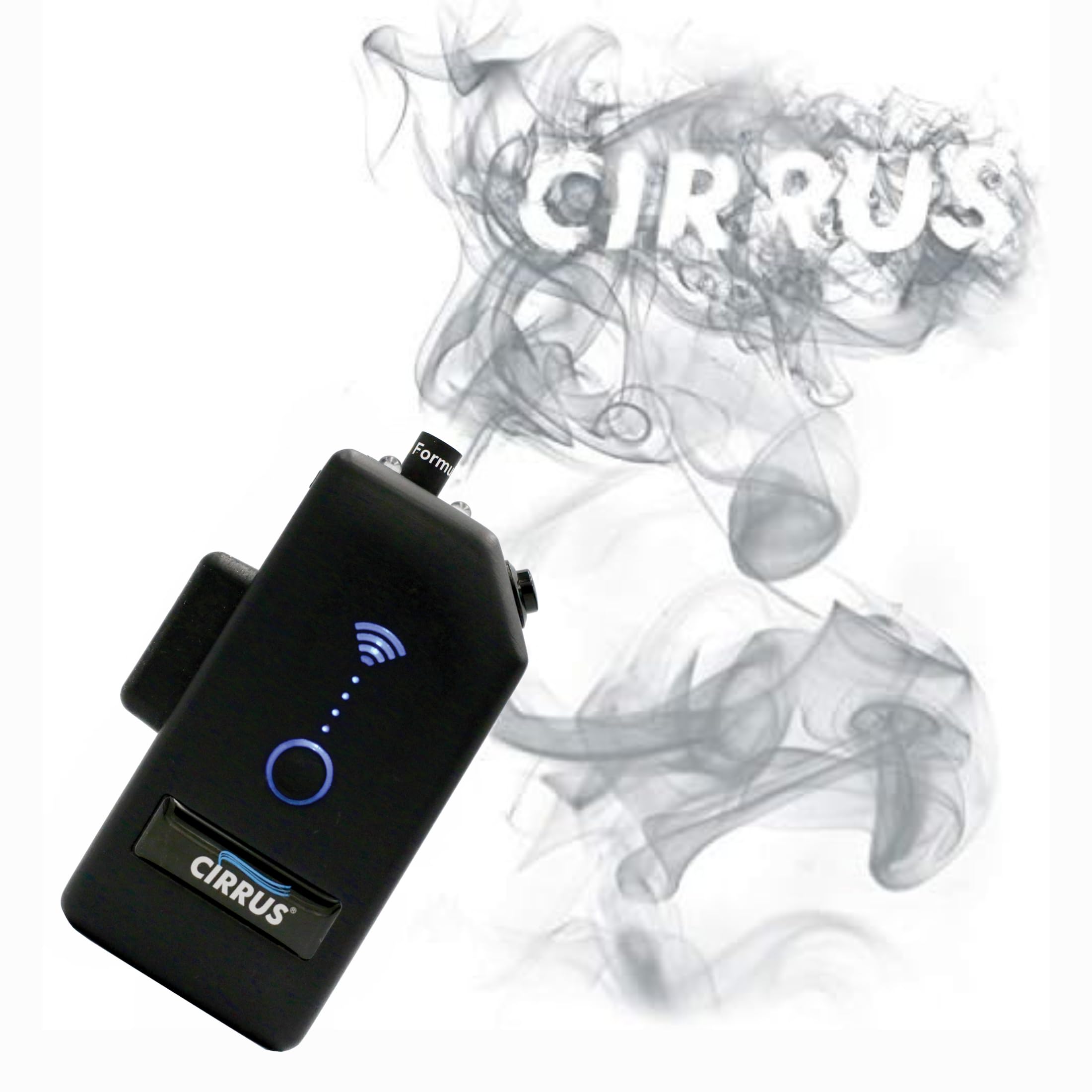 Cirrus wind indicator for HVAC leak detection in action.