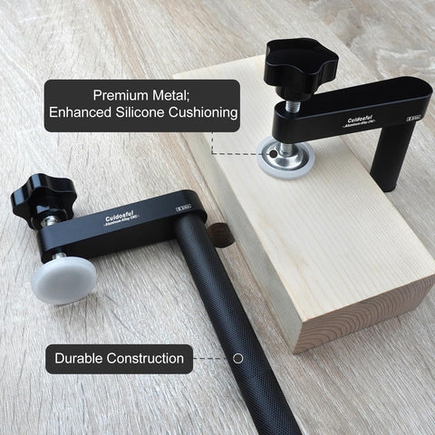 Cuidosful clamp kit installs quickly and stores neatly for easy access.