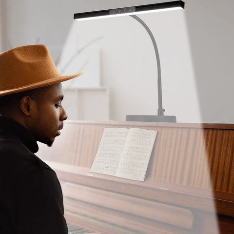 CIVHOM piano light offers 3 color modes for comfortable eye strain reduction