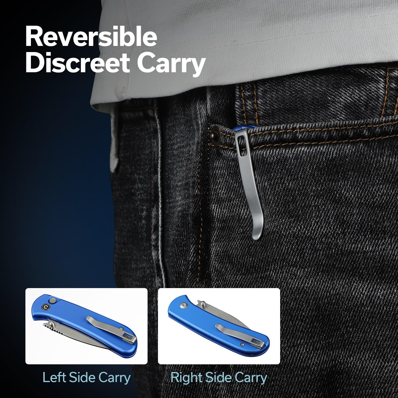 CIVIVI bottle opener integrated for quick beverage access