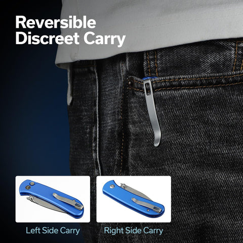 CIVIVI bottle opener integrated for quick beverage access