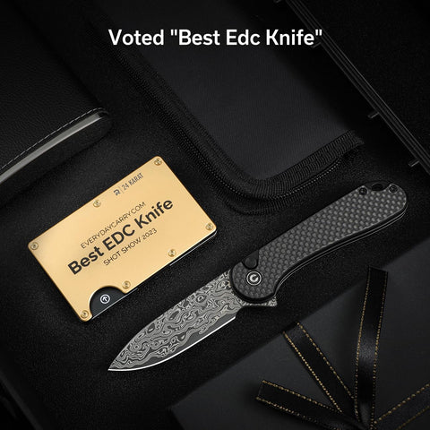 CIVIVI Elementum II ergonomic handle designed for comfortable grip.