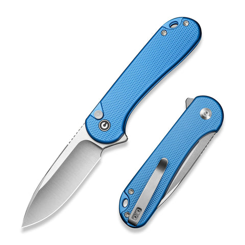 CIVIVI Elementum II knife Nitro-V blade close-up showing edge performance.