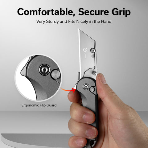 CIVIVI Elementum knife secure blade lock prevents wobble during use