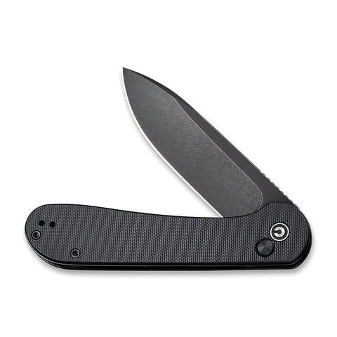 CIVIVI G10 handle offers lightweight, comfortable grip for extended use