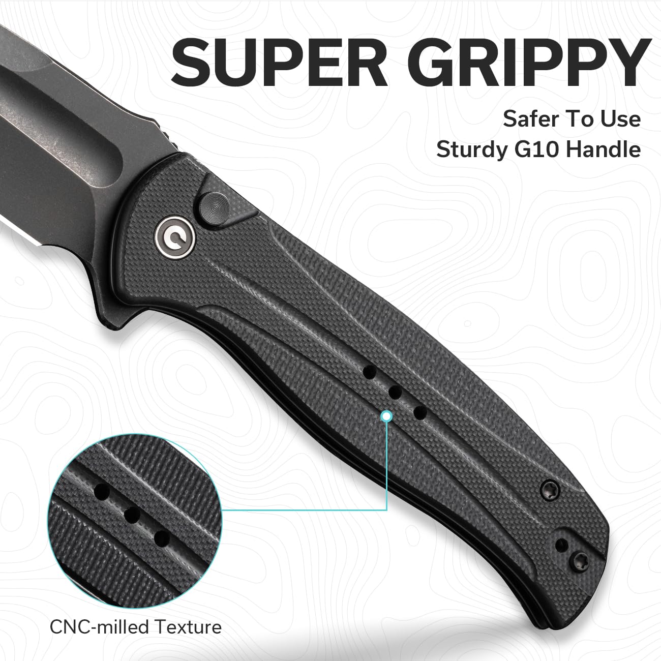 CIVIVI Indindie knife opening pivot demonstrating smooth deployment