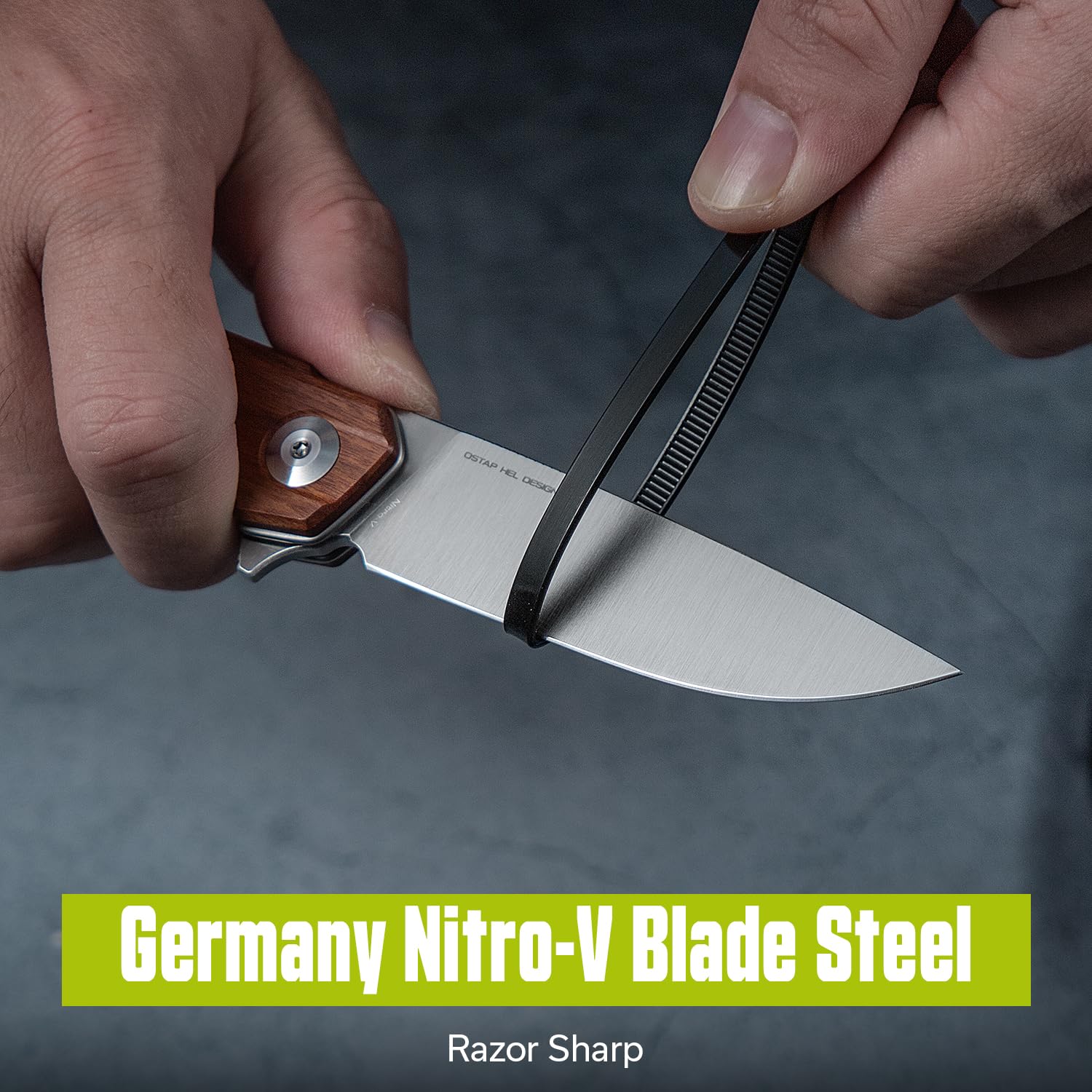 CIVIVI Navo knife deep-carry clip enables discreet, secure everyday carry.