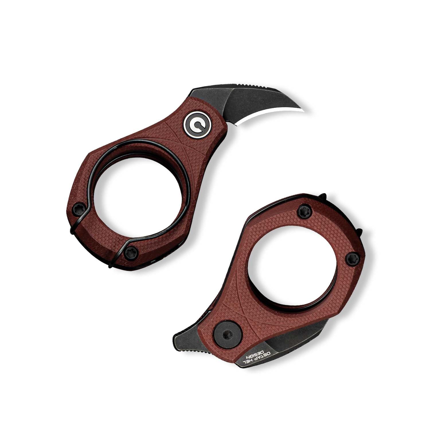 CIVIVI Pyrus Mini Knife blade close-up for precise cuts
