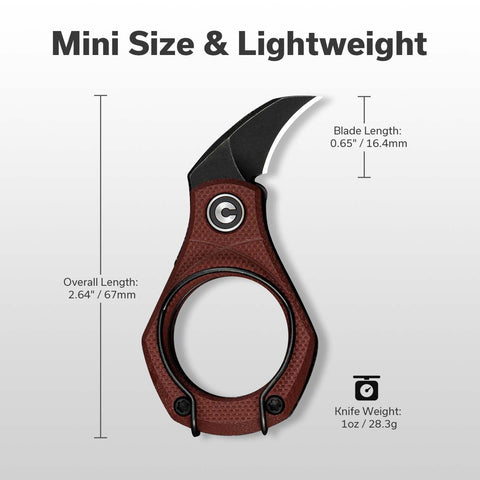 CIVIVI Pyrus Mini Knife pocket carry design for everyday use