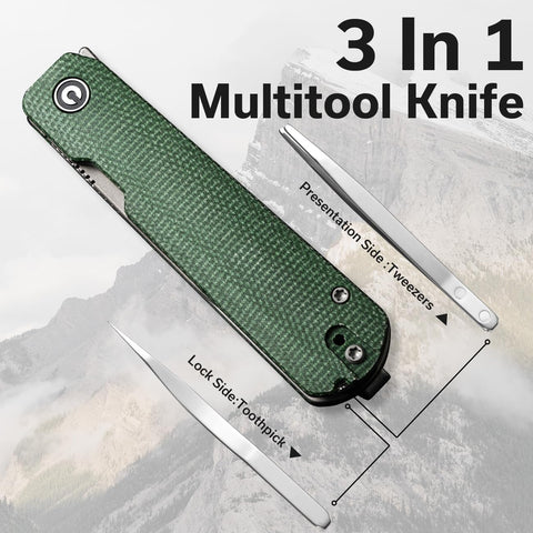 CIVIVI Sendy 3in1 multitool toothpick for quick cleanup after meals