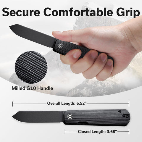 CIVIVI Sendy deep carry clip for discreet EDC
