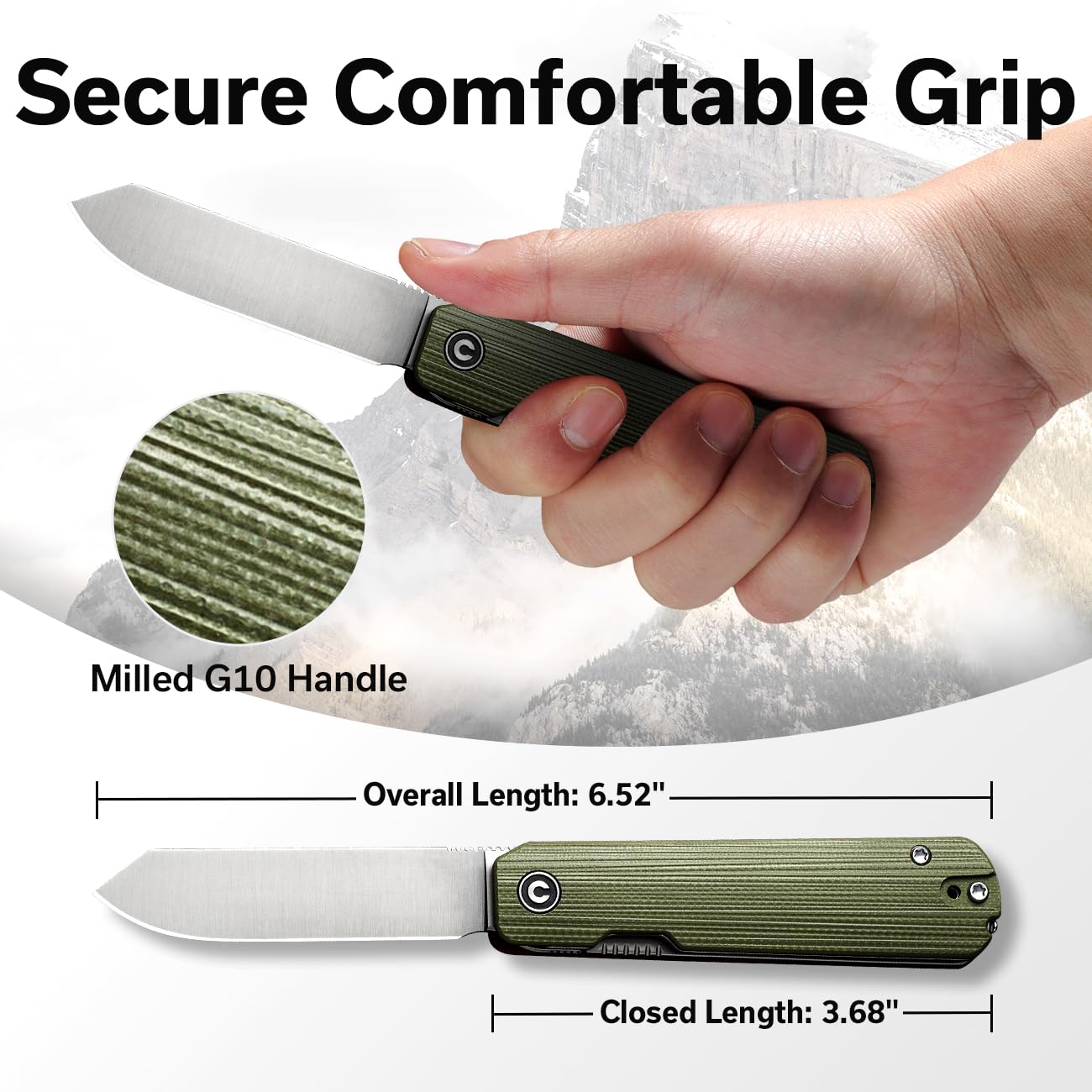 CIVIVI Sendy inline flipper design for stylish opening