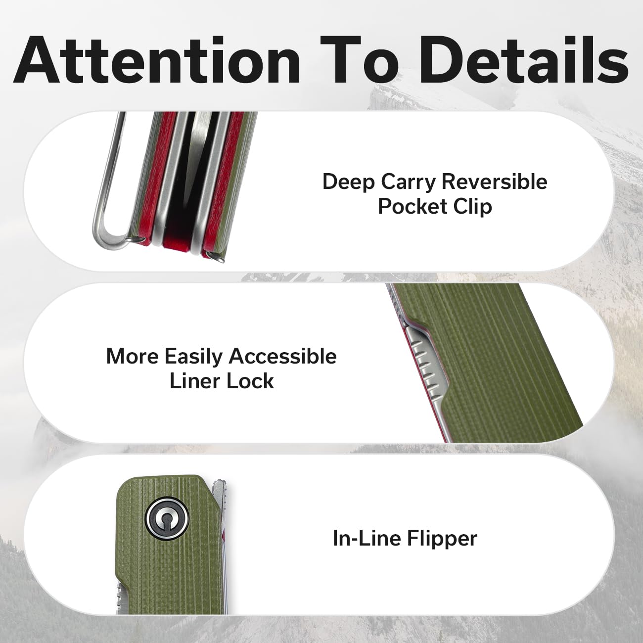 CIVIVI Sendy liner lock mechanism with easy access