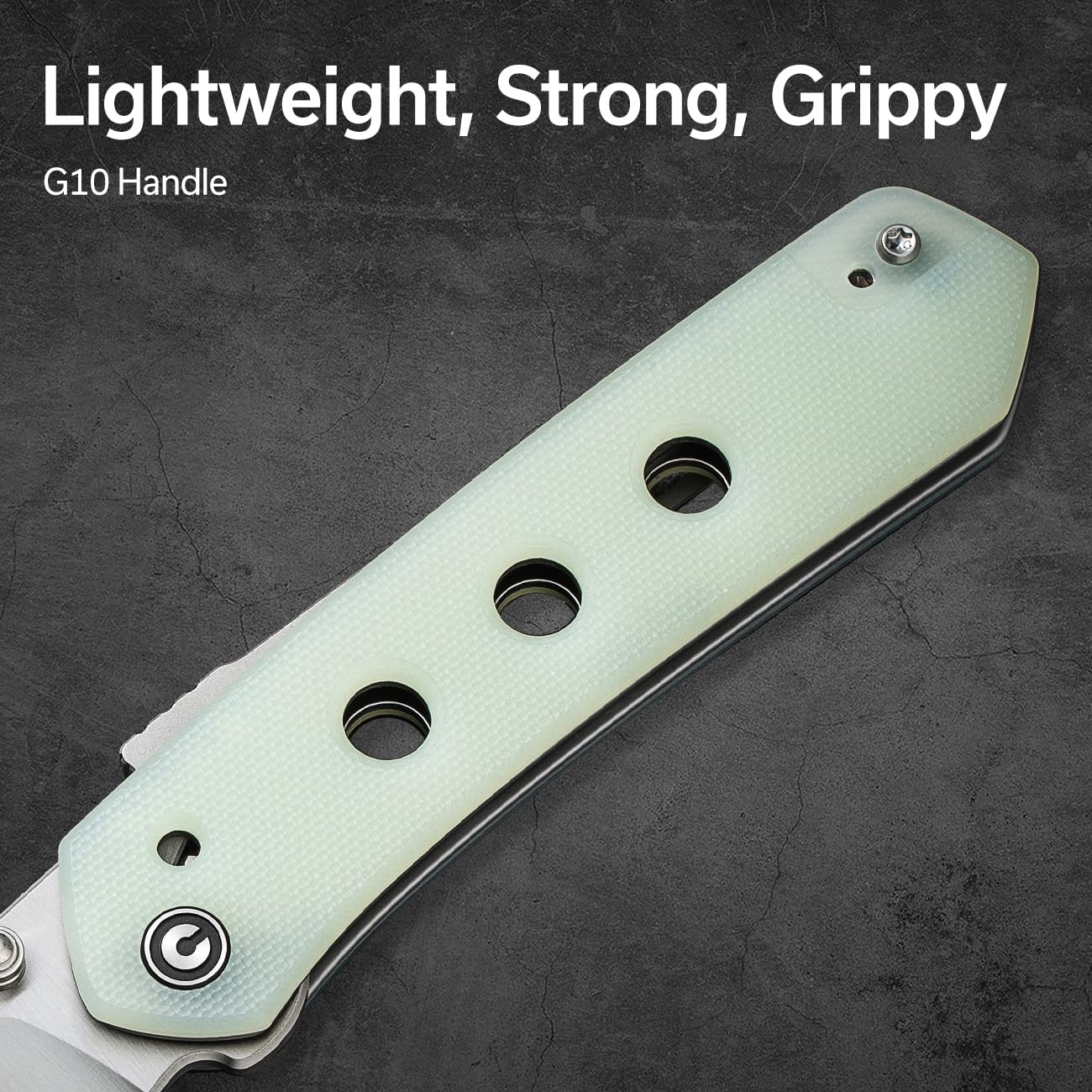 CIVIVI Vision FG ambidextrous clip ensures comfortable carry for both hands.