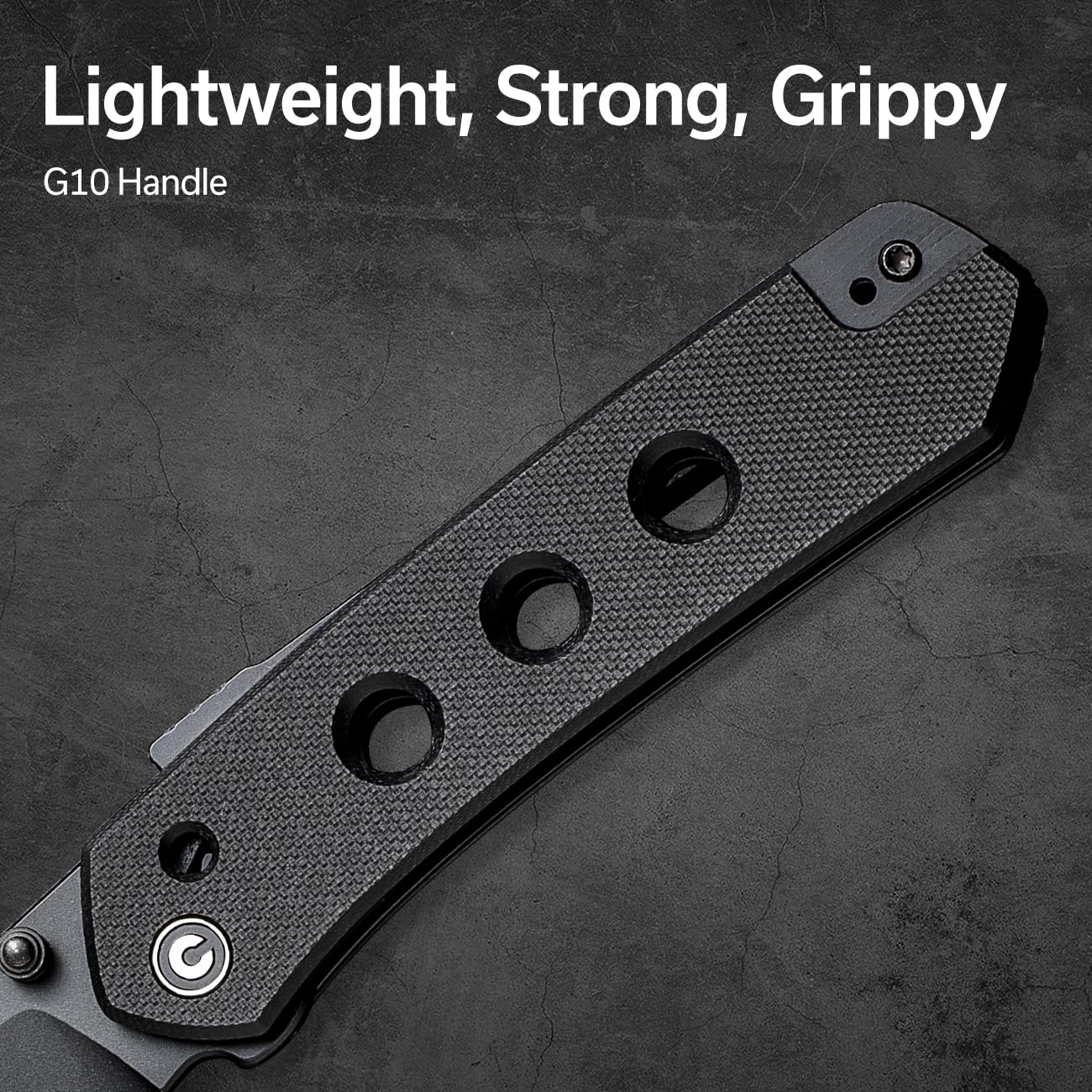 CIVIVI Vision FG ambidextrous design enables comfortable use for both hands.