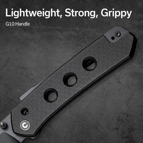 CIVIVI Vision FG ambidextrous design enables comfortable use for both hands.