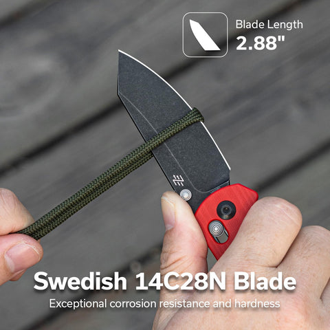 CIVIVI Yonder with G10 handle offers ergonomic grip for extended use.