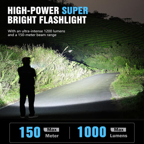 Ciwuzxs EDC flashlight RGB ambient lighting for signaling
