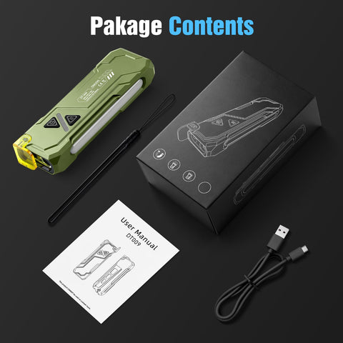 Ciwuzxs EDC emergency-ready flashlight for reliable readiness.