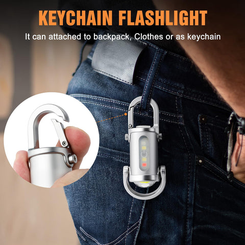 Ciwuzxs seven-mode mini flashlight adapts to many tasks