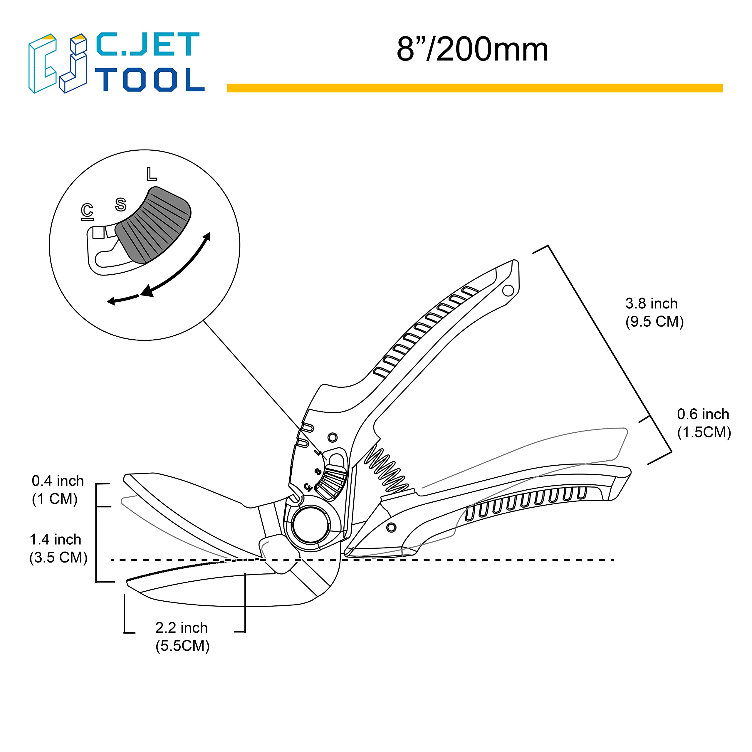 C.JET TOOL cutting carpet, leather and cardboard materials with ease
