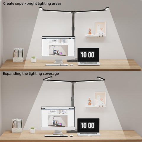 CJJFACA lamp brightness control highlights adjustable luminance for different tasks.