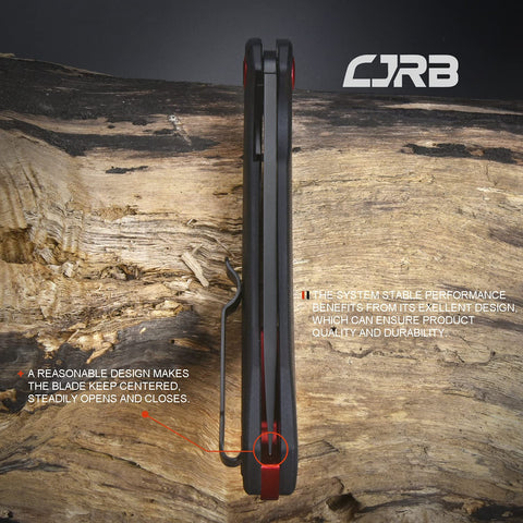 CJRB Gobi knife with limited lifetime warranty and support.