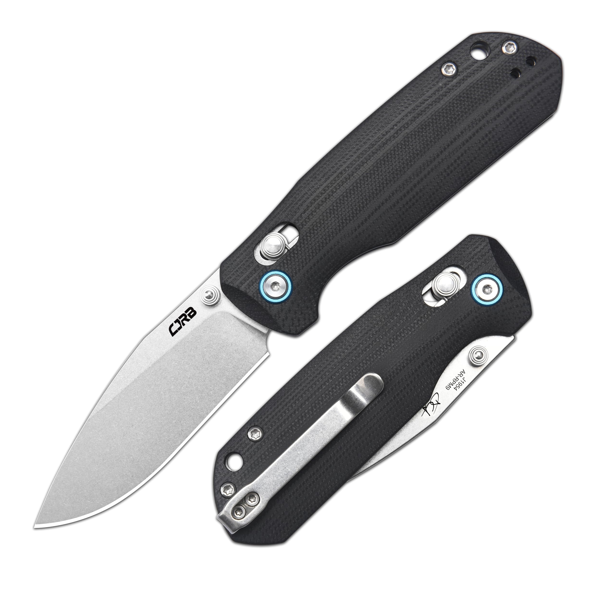 CJRB Maximal pocket knife with 2.95 inch AR-RPM9 blade for daily tasks