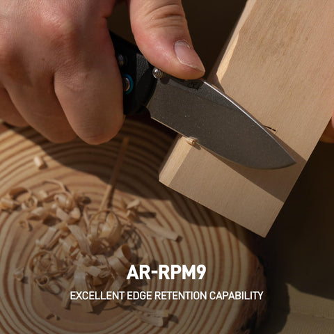 CJRB Maximal compact EDC knife ideal for camping and everyday carry