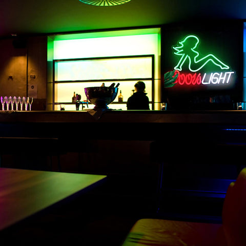 CKTBLEY Crs Light 16.5x12.6 inch sign stands out on walls