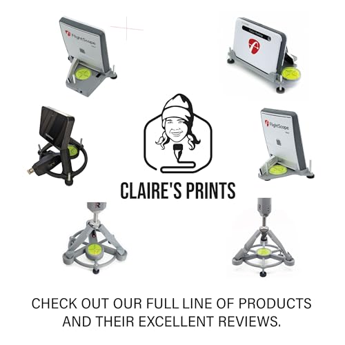 Claire's Prints MLM2Pro stand showing a stable base on varied surfaces.