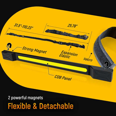 CLAKAP 360-degree rotation lets you aim light precisely.