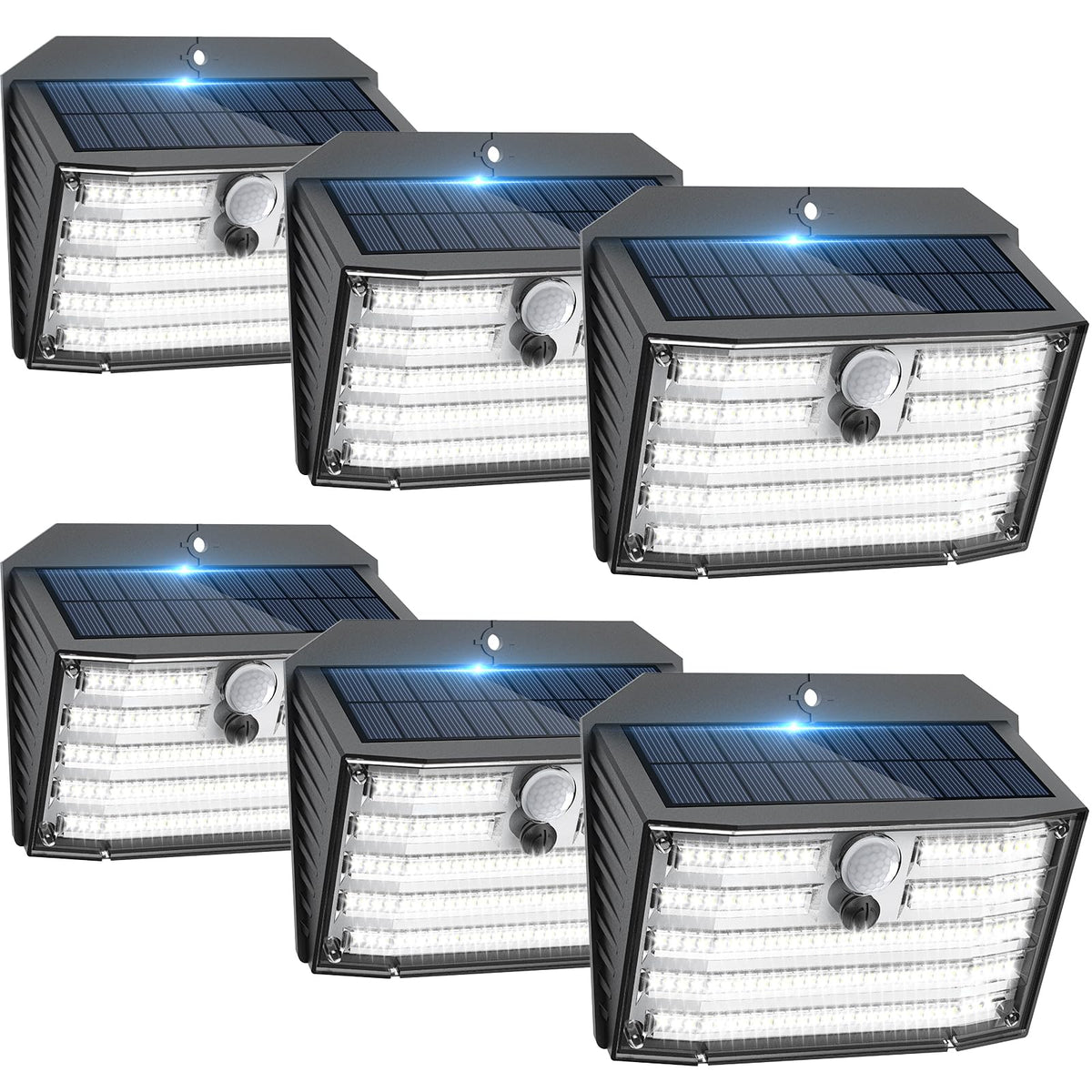 CLAONER outdoor solar motion light delivers bright 800lm for clear nighttime visibility.