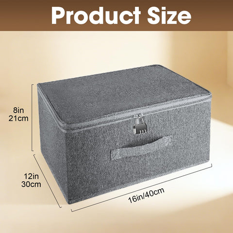 Clapery dual-zip closure protects contents from dust