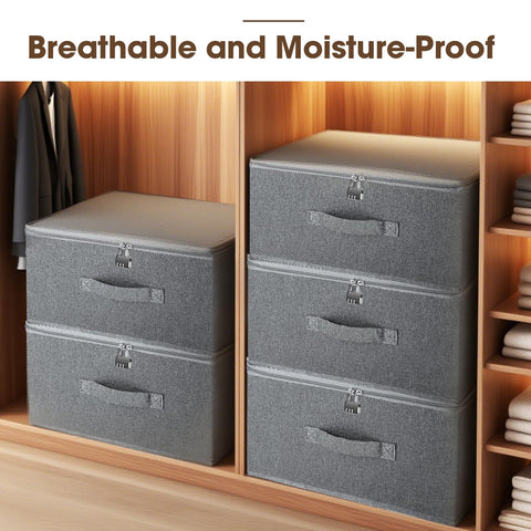 Clapery stackable storage boxes maximize small-space organization