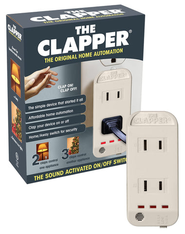 Clapper Original wall-switch in action for effortless hands-free lighting control.