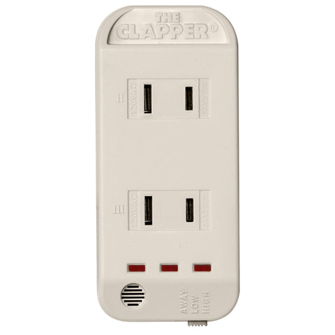 Clapper plugs into a standard outlet for easy, portable installation.