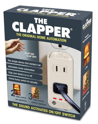 Clapper two-appliances setup enables quick control of two devices with claps.
