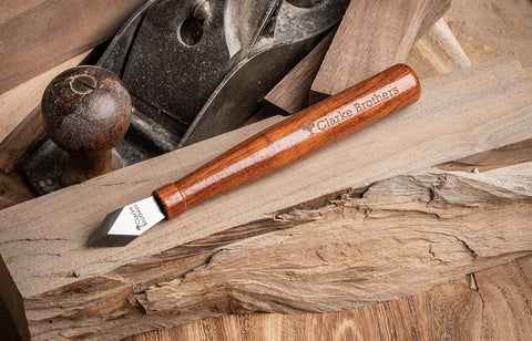 Clarke Brothers marking knife demonstrates clean scribing lines.