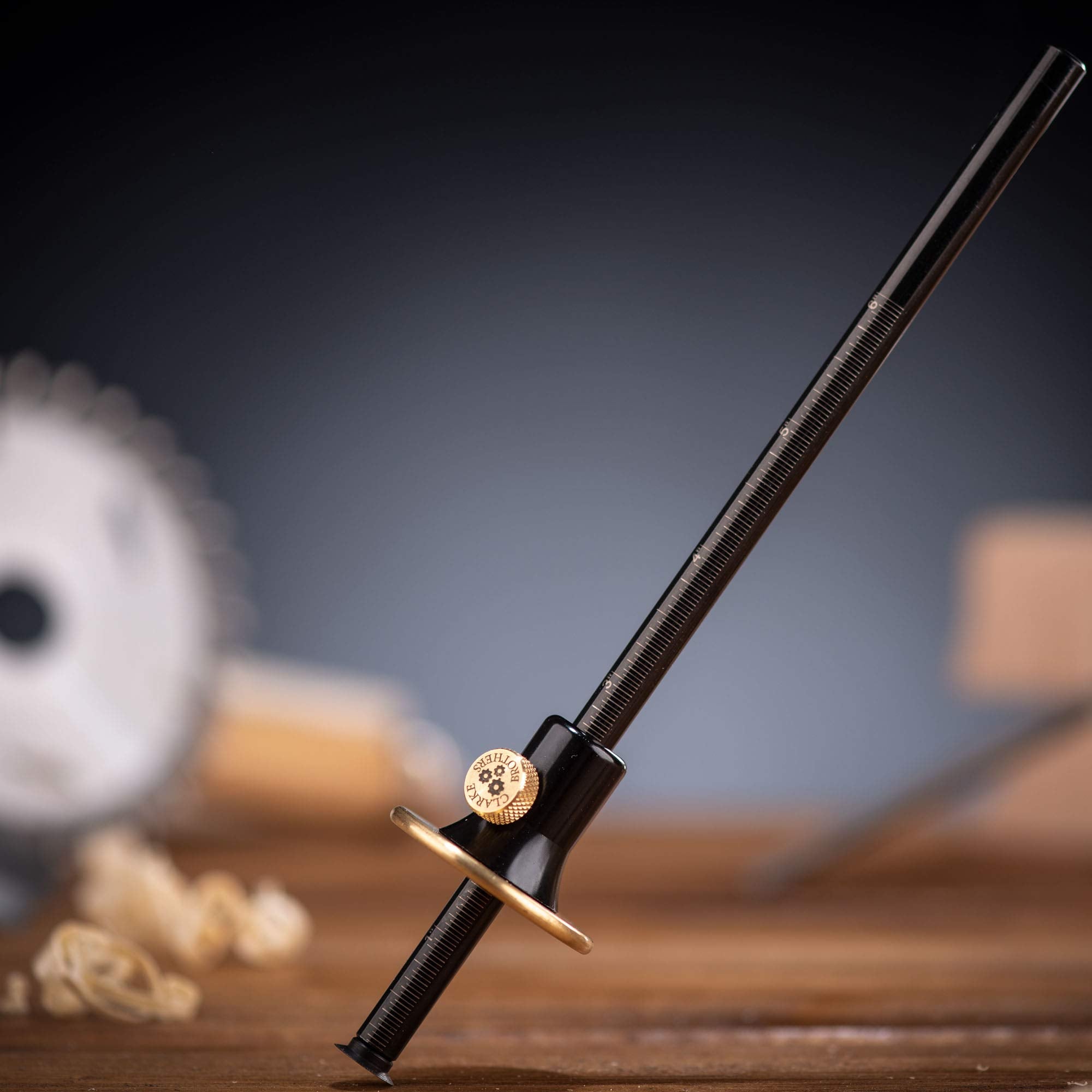 Clarke Brothers solid gauge build with brass, steel, and aluminum alloy materials.