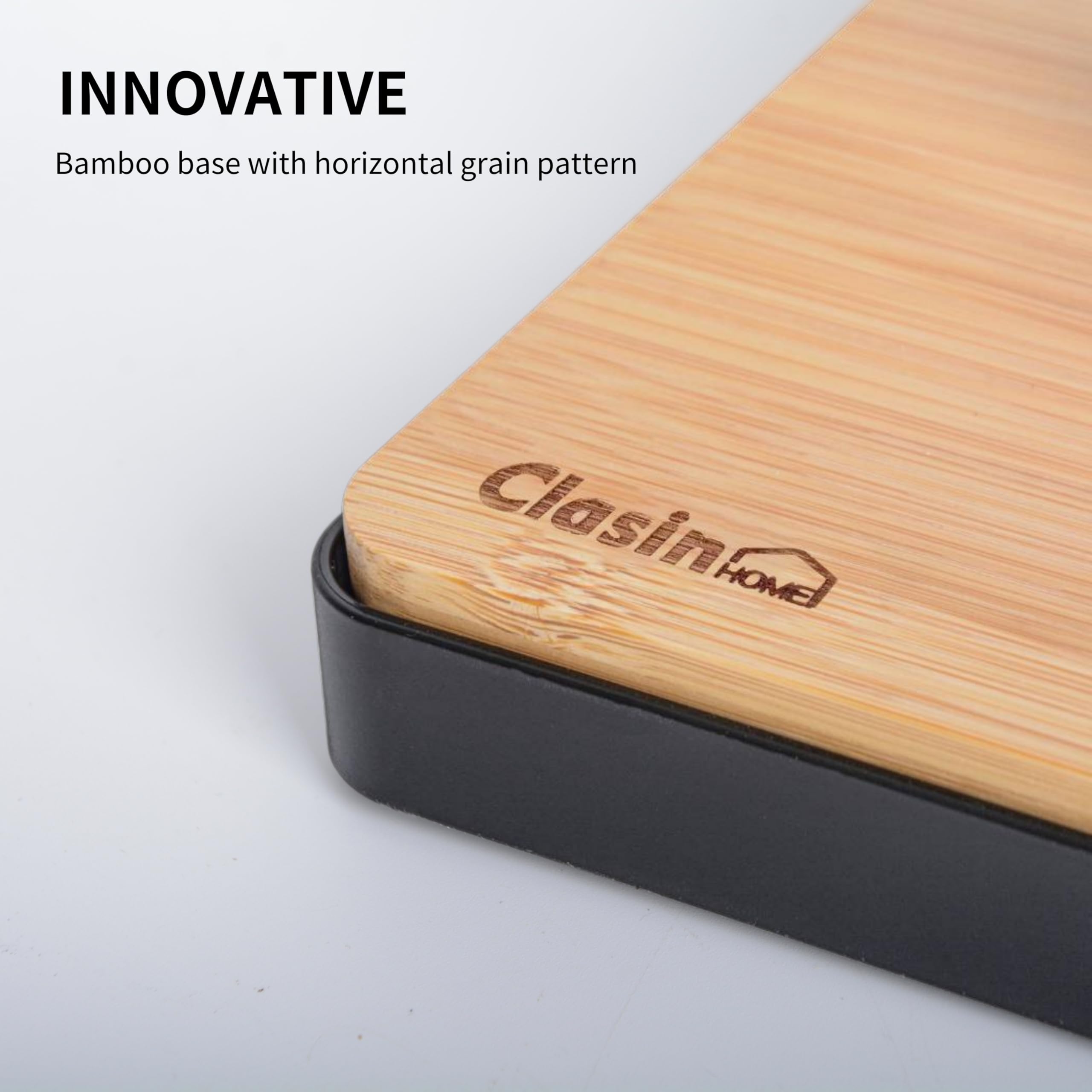 Clasin Home bamboo accent adding warm, natural style