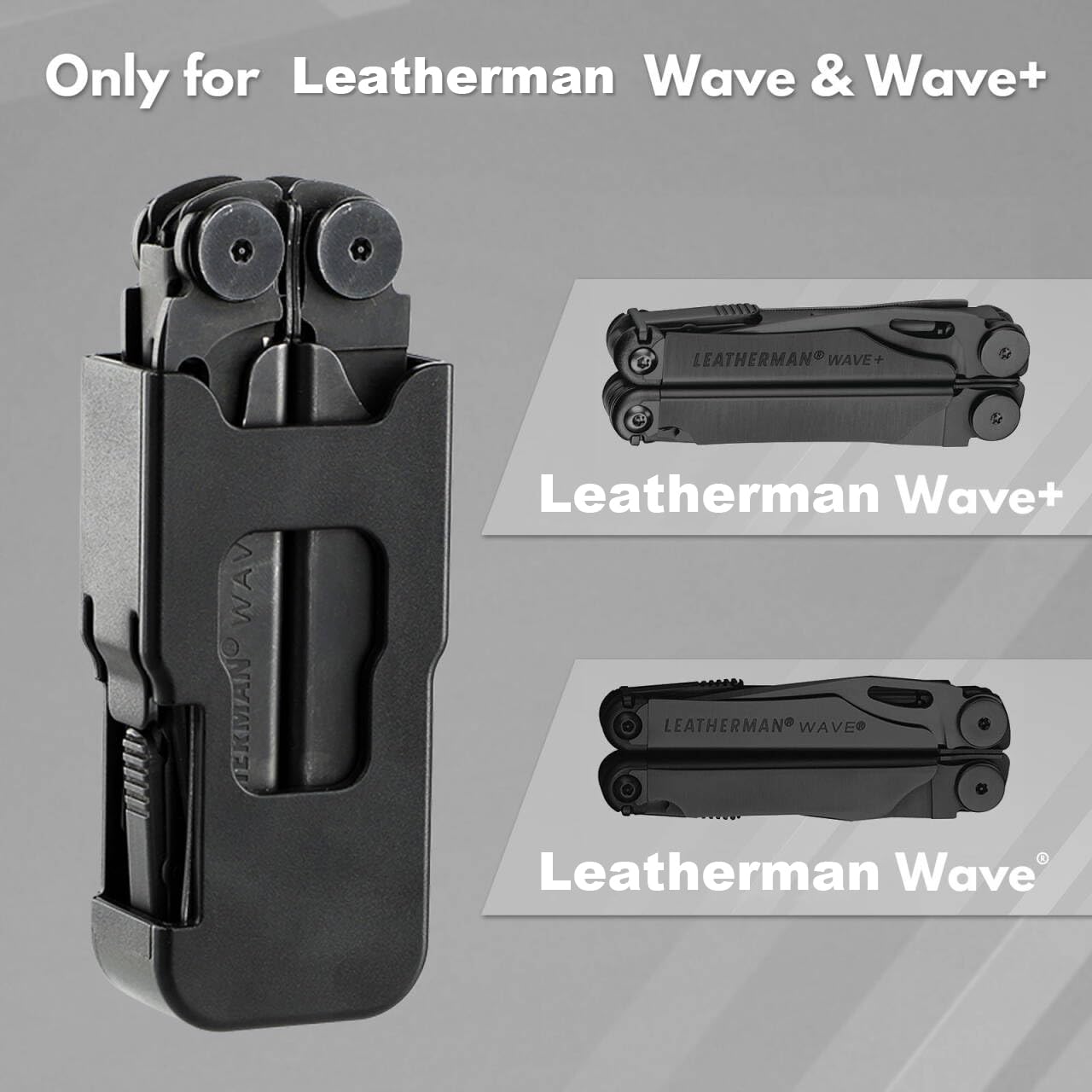 ClaspVital Wave Plus quick-release belt attachment enables fast tool deployment.