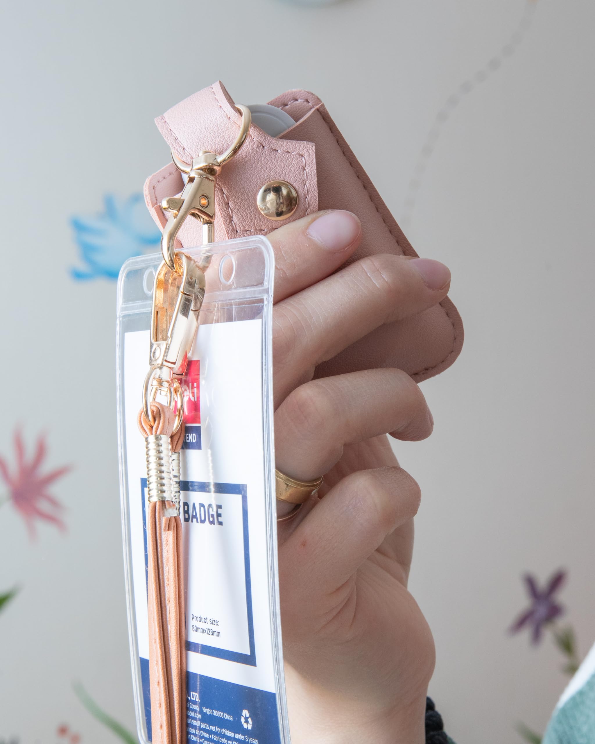 Classroom Doorbell Pink button battery ensures quick, reliable setup.