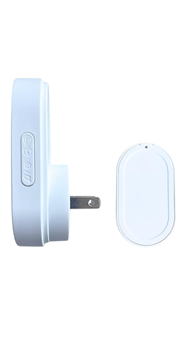 Classroom Doorbell Pink compact design fits neatly in classrooms.