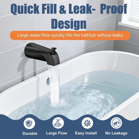 Claywie pull-down diverter spout enables instant water switch and better control.
