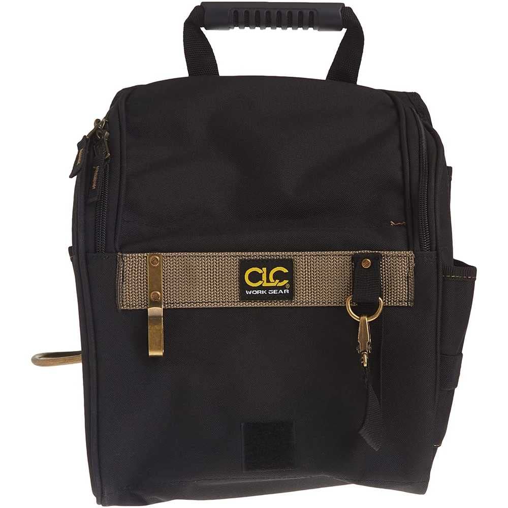 CLC Custom Leathercraft 1509 side pocket with pad storage keeps notes handy