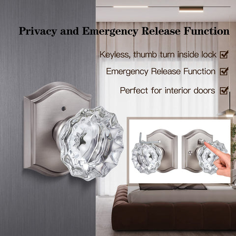 CLCTK brushed nickel knob design adds modern flair to interior spaces